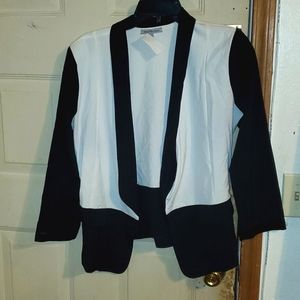 Charlotte Russe Black & White Blazer